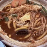 みづこし - 天ぷら入り味噌煮込定食
とろっとしたスープがとても美味しかったです♪
家で作ると最後に苦味が残るのですが
美味しいお店のスープは違う!!