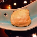 田の頭 - ふぐ白子焼、熱々