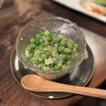 炭火焼肉 だいじゅん - グリーンピースサラダ