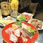 大旦那 -  日替わりお造り盛り合わせ5種｜1265