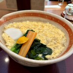 さぬきや - かき玉うどん1000円