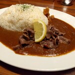 俺の牛タンカレー食ってみな。 - 