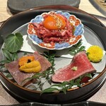 YAKINIKU KAPPOU YPRYU Soemon Cho Honten - 造り盛り三種