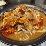 麺創研 紅 - 紅　バラ肉増し