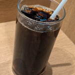 ベックスコーヒーショップ - ドリンク写真:...「アイスコーヒーS（350円）」、前金セルフレジ式。。