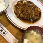 自由軒 - 肉ライス