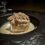 LAT.34°N by 蒼 - 3年熟成北あかりのグラタンは、名残の白トリュフをたっぷり。薫りからノックアウト