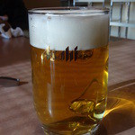 大門焼肉レストラン - 生ビール：590円 (2015/1)