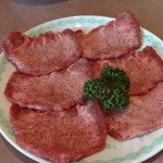 大門焼肉レストラン - 上タン塩焼き：1,200円 (2015/1)