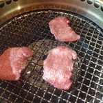 Daimon Yakiniku Resutoran - 上タン塩焼き (2015/1)