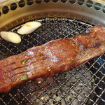 大門焼肉レストラン - 骨付きカルビ (2015/1)