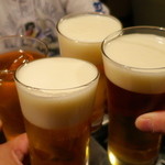 焼肉 グルマンズいとう - 友達４人で乾杯♪