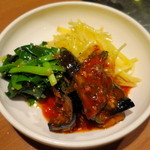 焼肉 グルマンズいとう - ナムル３種盛り