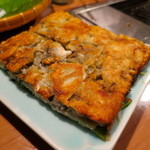 焼肉 グルマンズいとう - サロマがきとネギのチヂミ