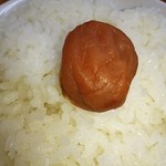 石狩亭 - 梅干しはサービス❤