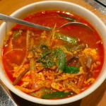 焼肉 グルマンズいとう - ユッケジャンスープ