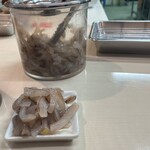 天ぷらまき 筑後店 - イカの塩辛