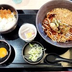 ゆで太郎 - 料理写真:朝そばセット500円❤️