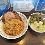 麺や 青雲志 - チャーシューand大盛りで丼がカーニバル。