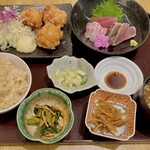 大かまど飯 寅福 - 選べる寅福の二種盛り定食