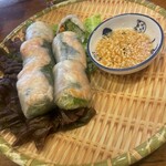 新大久保 アジア屋台村 - 生春巻き