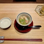 江戸富士 - 蟹の茶碗蒸し