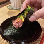 江戸富士 - トロたく巻