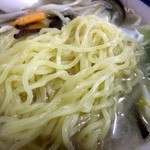 味一番 - 麺の湯で加減は　　　　　☆ヽ(最´∀｀高)ﾉ★