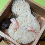 瓢亭 - 瓢箪型の蟹ご飯・じゃこと奈良漬特急舞鶴
