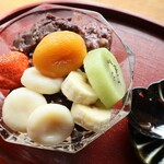 珈琲と天使とあんみつ  まるいじかん - 【2026.01】あんみつ(税込850円)