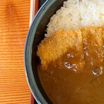 鶴や本家 - 料理写真:カツカレー　左
