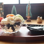 珈琲と天使とあんみつ  まるいじかん - 【2026.01】あんみつ(税込850円)