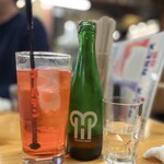 松本ゴールデン酒場 - キンミヤの量が多くて嬉しい悲鳴♡(*´Д｀*)