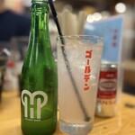 松本ゴールデン酒場 - ◇割り／レモン¥195
