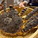 銀座 たらば蟹 懐石 うら汐 - 