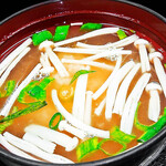 花水木 - 味噌汁　2026/01/20