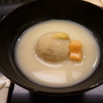 味 ふくしま - 海老芋は揚げていて香ばしいです