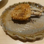 やきとり勝春 - 手羽先の唐揚げ