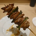 やきとり勝春 - 砂肝の縁側