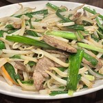 中華食堂 楽 - レバニラ炒め（700円）