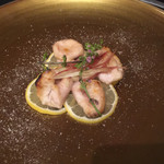 匠 - フグの白子焼き拡大