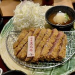 牛カツ京都勝牛 - 国産黒毛牛特上サーロイン カツ膳 1