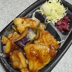 銀の海苔弁 - 黒酢あんかけ、溢れんばかり