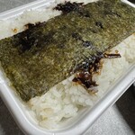 銀の海苔弁 - 海苔の下には昆布