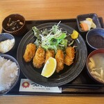 つばき食堂 - カキフライ定食