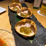 KICHIRI - 蟹味噌の甲羅焼き