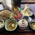 そばダイニング 上仲屋 - 料理写真:平日ランチセット