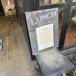 カフェ・ドゥ・トワ - 外看板メニュー