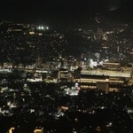 長崎の味処 鮨・割烹さくらい - 【オマケ】ジャパネットが建てたスタジアムと♡な灯り（分かります？）