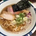 ラーメン一心 富山駅前本店 - 氷見煮干ラーメン950円